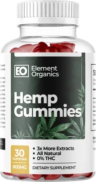 Element Organics Gummies single bottle
